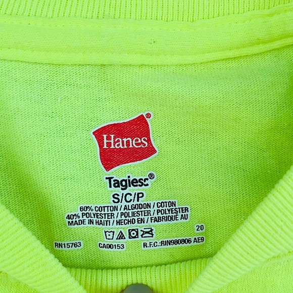 HILTON HEAD ISLAND YOUTH SHIRT SIZE SMALL—NEW—NEON & COOL—GOLF/ VACATION SHIRT - Picture 2 of 11